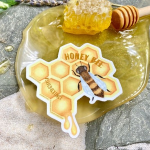 Honey Bee Animal Conservation Sticker / Save the Honey Bee  / Honeybee / Honeybee Sticker / Donates to Animal Conservation