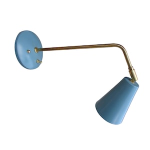 The Reverse Single Cone Extended Wall Sconce UL Listed