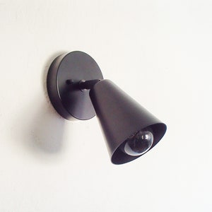 Atomic Single Cone Wall Sconce Mid Century Modern UL LISTED image 7