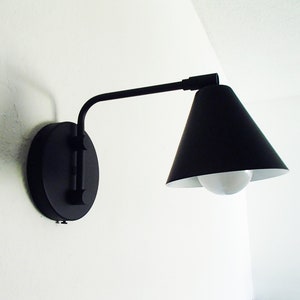 Modern Cone Sconce - Swivel Shade - Kitchen Light - Entryway - Living Room - Dining - Bathroom - Vanity - UL LISTED