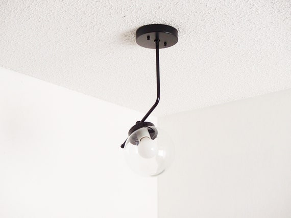 Offset ceiling light mount deals