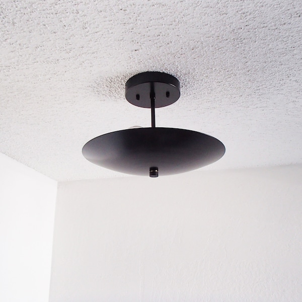 Flush Mount Ceiling Light - Modern - Minimalist - Living Dining Room Lighting - Contemporary