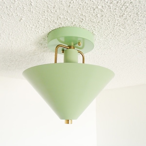 Contemporary Flush Mount - Atomic Ceiling Light - Rustic - Industrial - Modern - Bathroom fixture