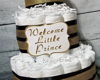 Royal Diaper Cake Etsy Royal Diaper Cake Etsy