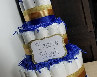 Royal Diaper Cake Etsy