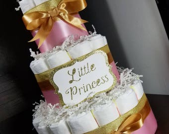pampers diaper cake girl