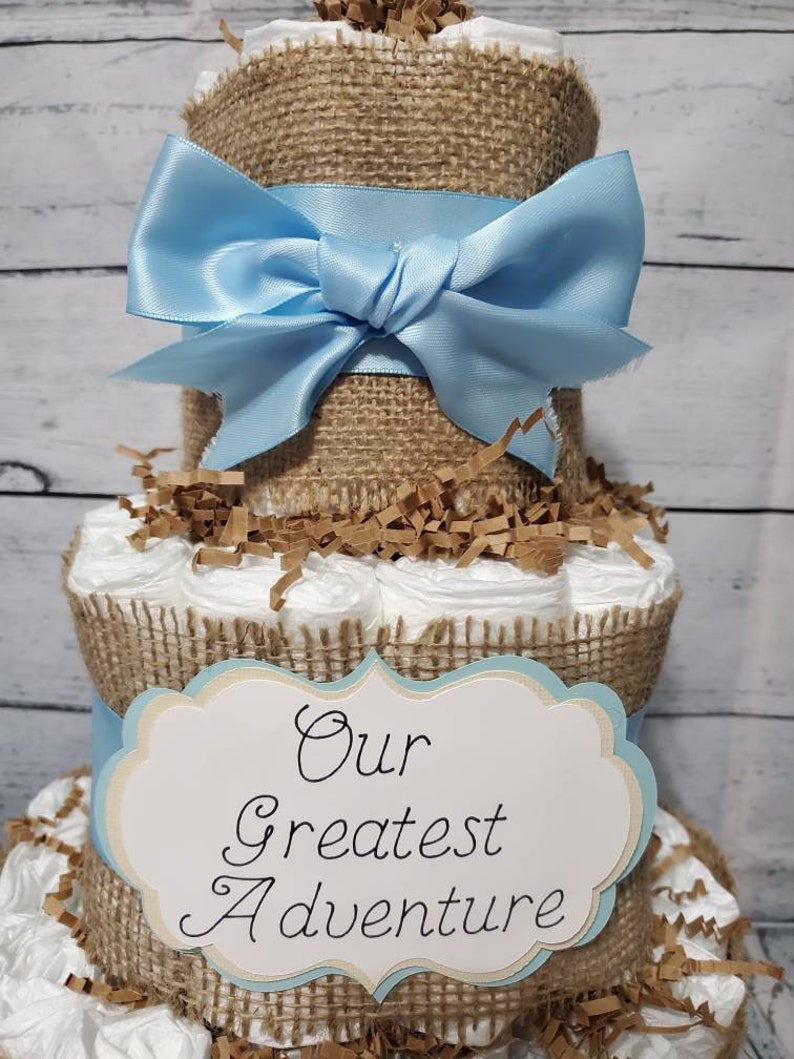 3 Tier Diaper Cake Our Greatest Adventure World Travel