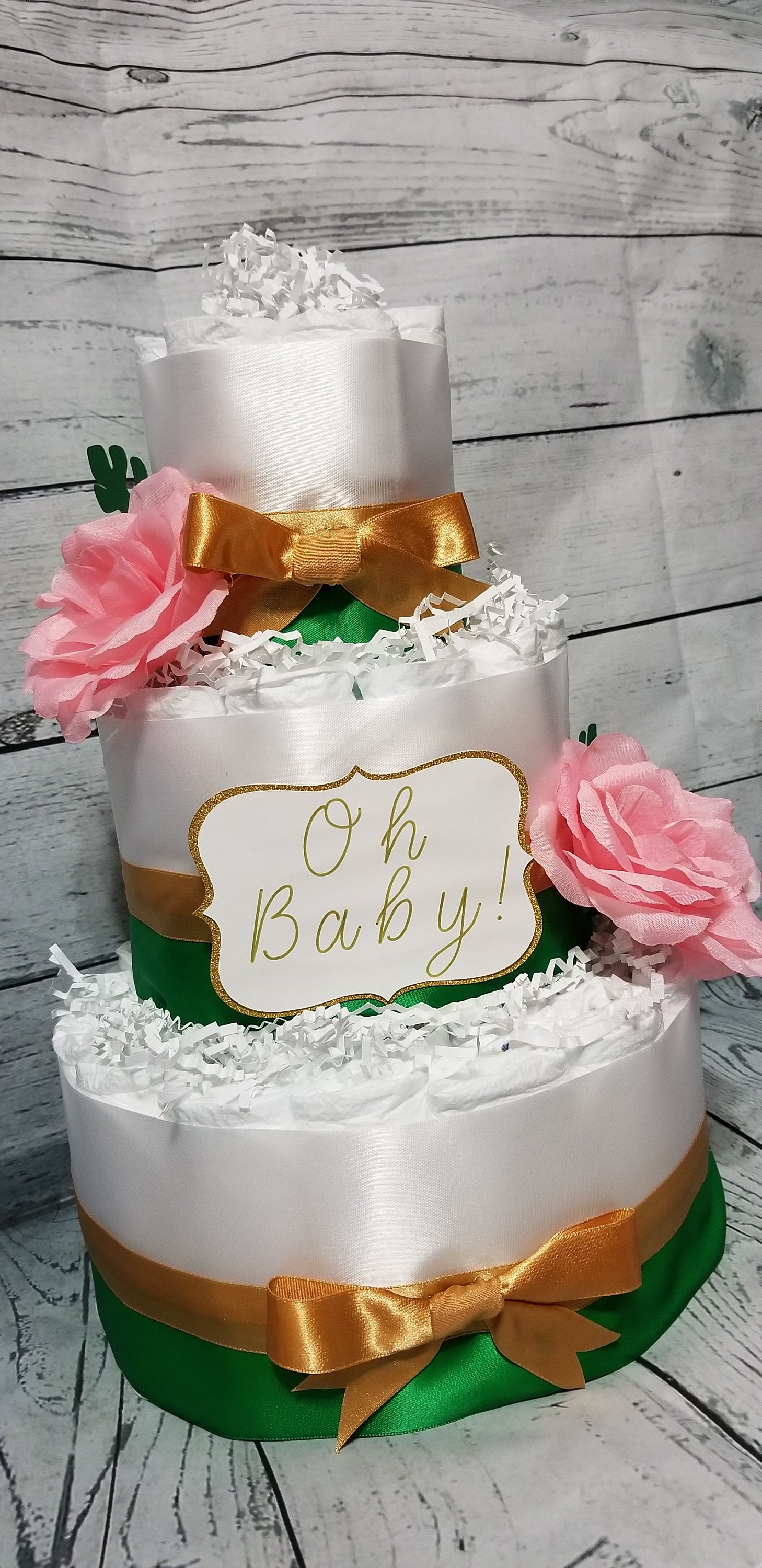 oh baby diaper cake