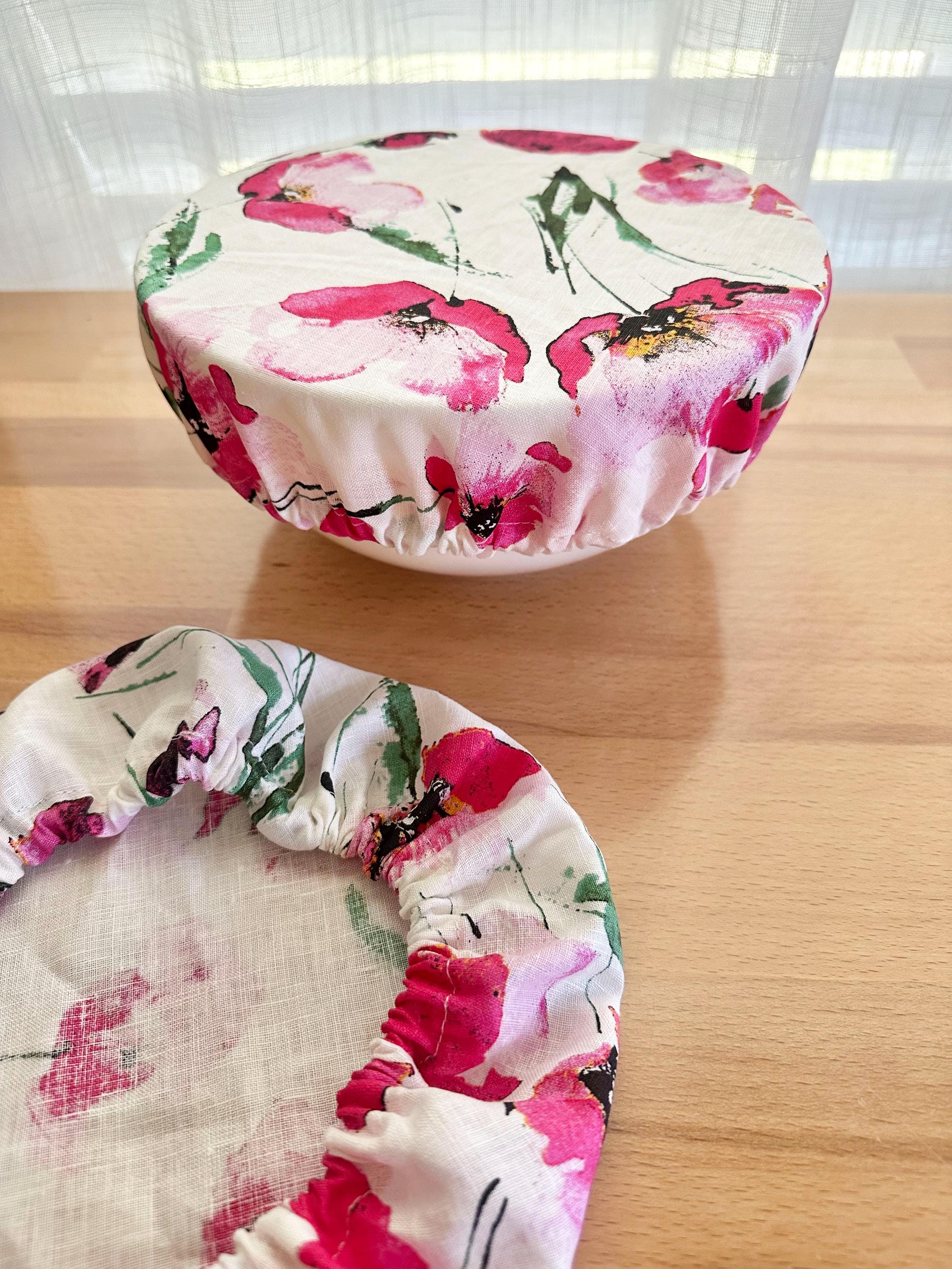 Revahope 4 Pieces Bowl Covers Reusable, 4 Size Stretch Cloth - View #8