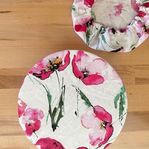 Herbruikbare hoes voor broodrijzen | Zuurdesemstartdoek | Linnen kommutsen | Stoffen schaalhoezen voor KitchenAid | Elastische hoes voor spandoeken