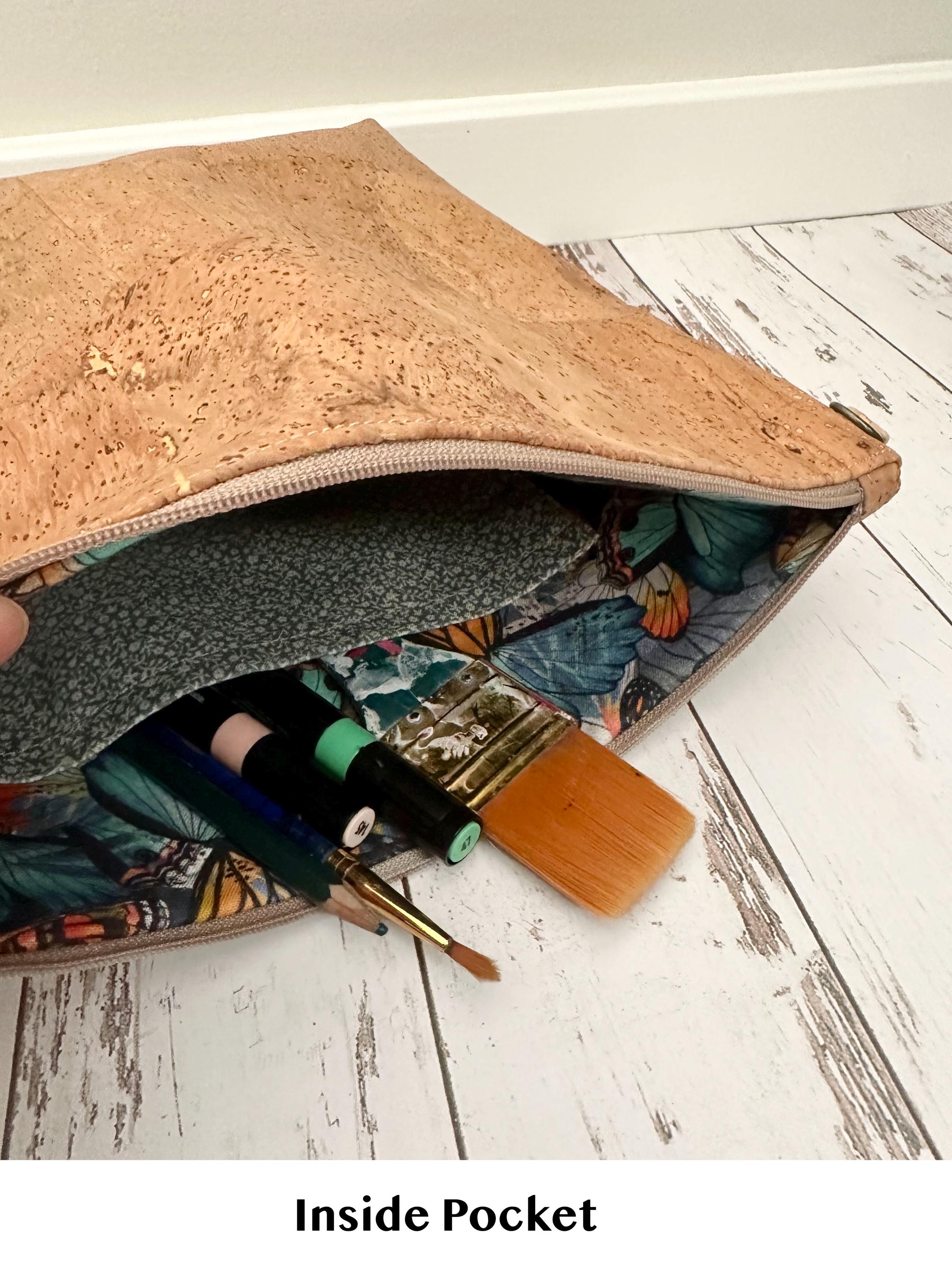 PDF Pattern for Zip Pouches 5 Sizes, Sewing Pattern and Tutorial for ...