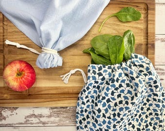 Sacchetto Portapane Cotone Pack 3 Sacs à Pain En Lin Réutilisables - Conservation Longue Durée 40x30cm | Écologique Et Pratique Sacs Pain Lin