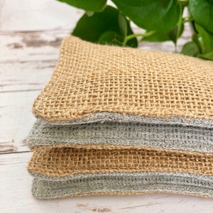 Zero Waste Sponge, Reusable Washable Dish Sponge, Sustainable Compostable Kitchen Sponge, Eco Friendly gift