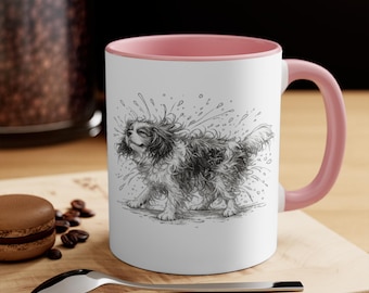 Bunny's Bathtime Mug | 11oz /325ml Cavalier King Charles Coffee Cup