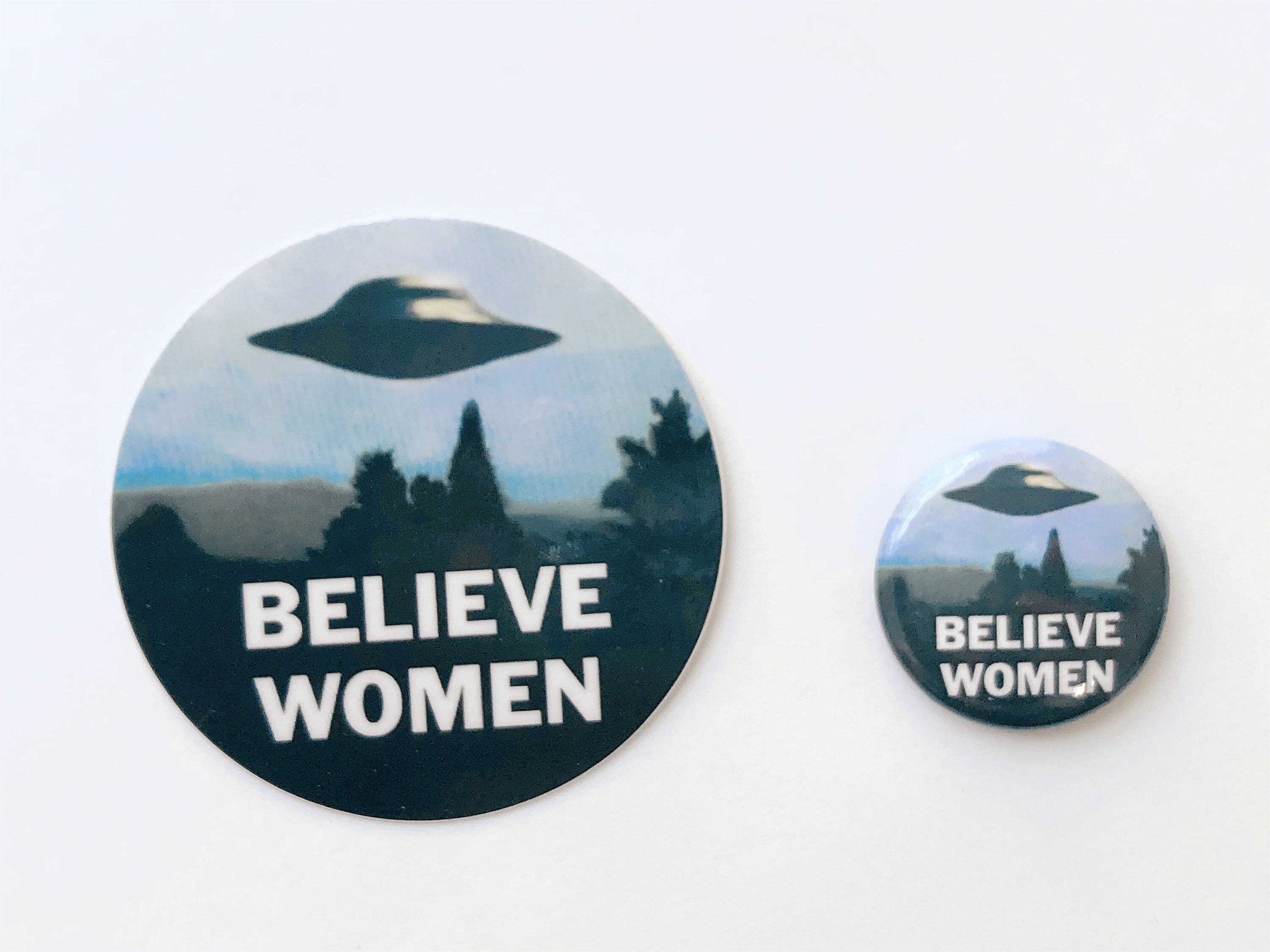 Believe Women Pin