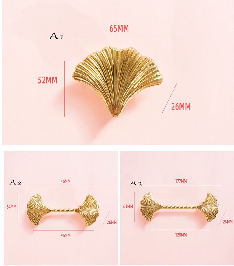 Massiver Messing SchrankGriff Goldener Garderobe Türgriff | Etsy