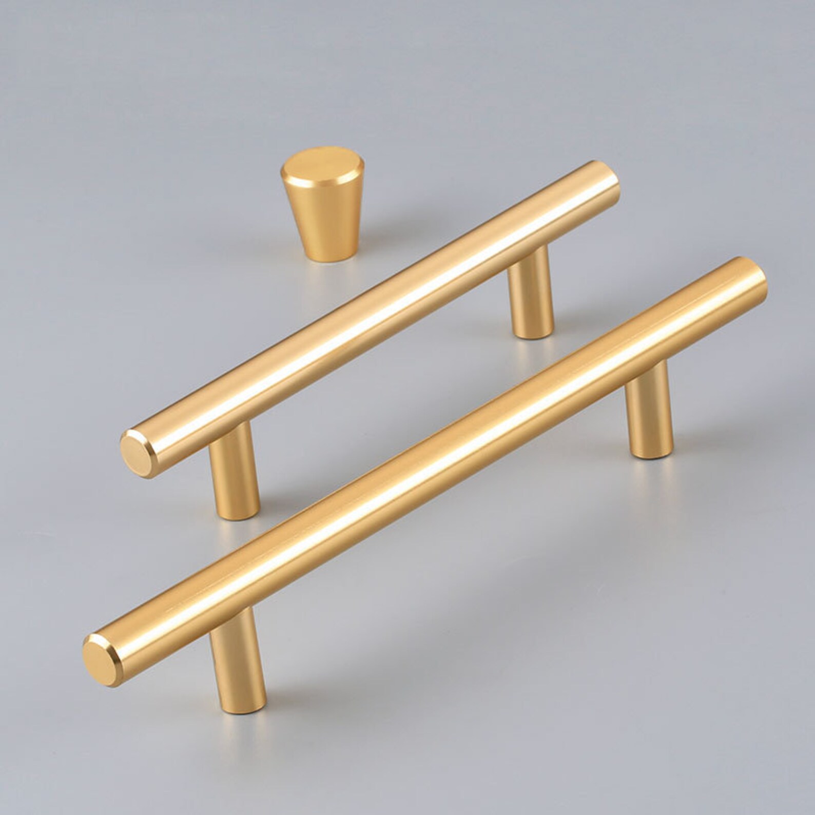 Solid Metal Wardrobe Door Handle Black Kitchen Handle Etsy