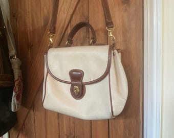 Vintage Coach Sheridan Glenwood Navy Leather Crossbody Bag - Etsy
