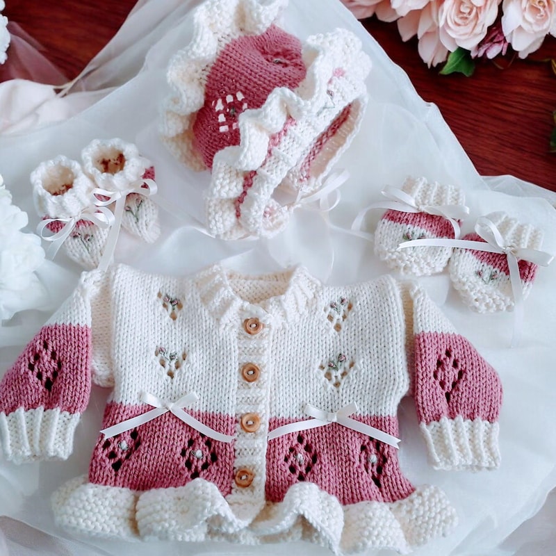 Knitted Baby Clothes - Etsy