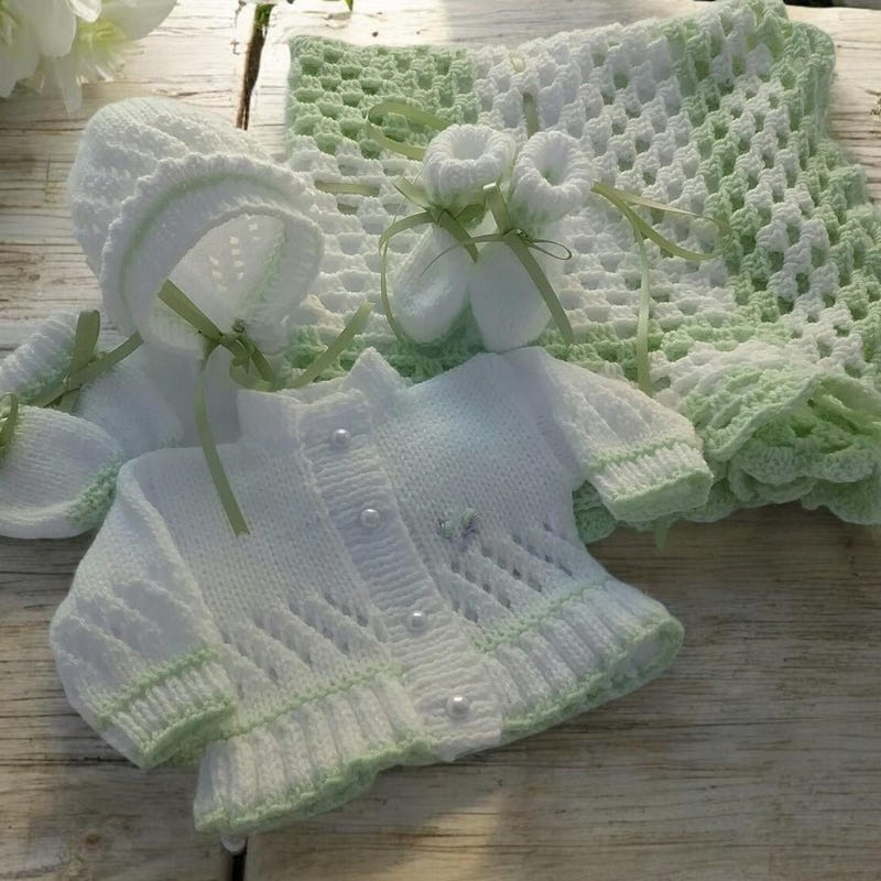Knitted Baby Clothes - Etsy