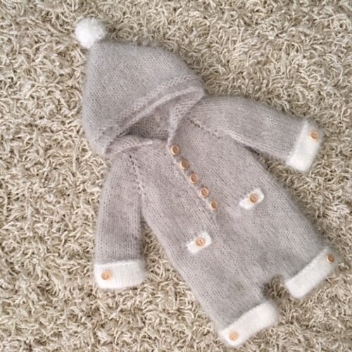 Knitting Pattern Angora Wrap Newborn Photography Prop Etsy