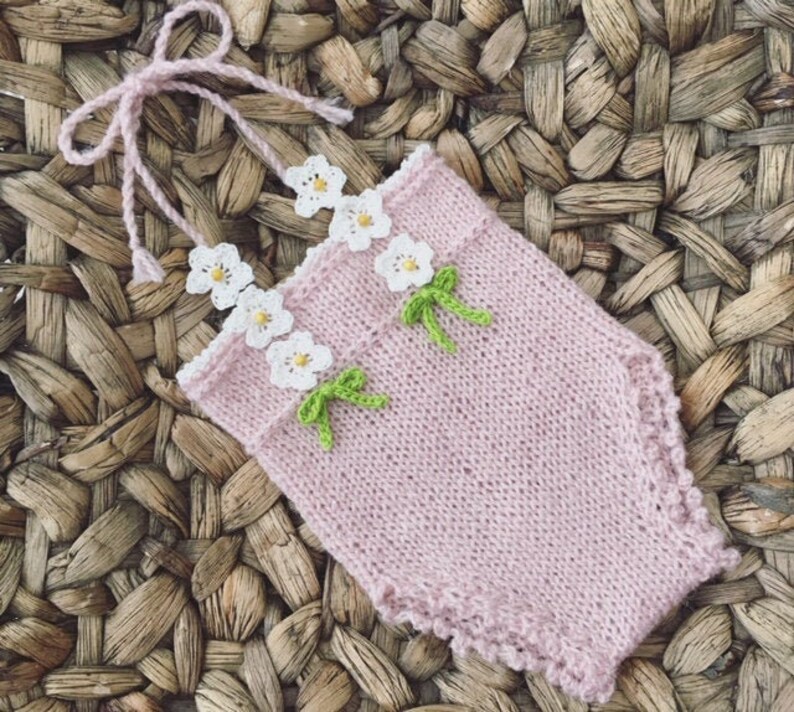 Instant Download PDF NewbornReborn baby size Elodie romper Photography Prop Newborn Knittingcrochet PATTERN