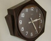 1920s 1930s Smiths Sectric Vintage Art Deco Wall Clock