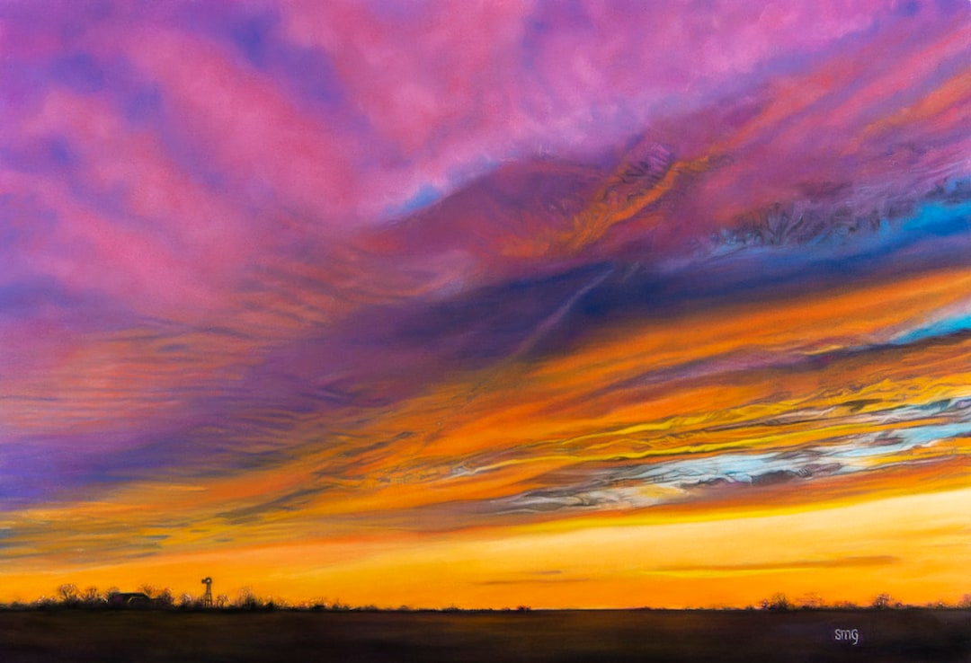 絵画 SUNSET SMILE GREENROOM EXCLUSIVE 8c0ca40e-6854-4eb5-ac47-