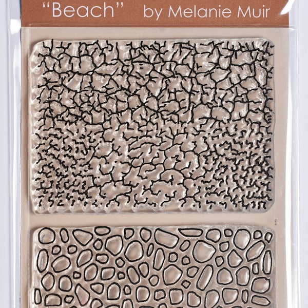 Organic Texture Stamp/Sheet - 'BEACH'