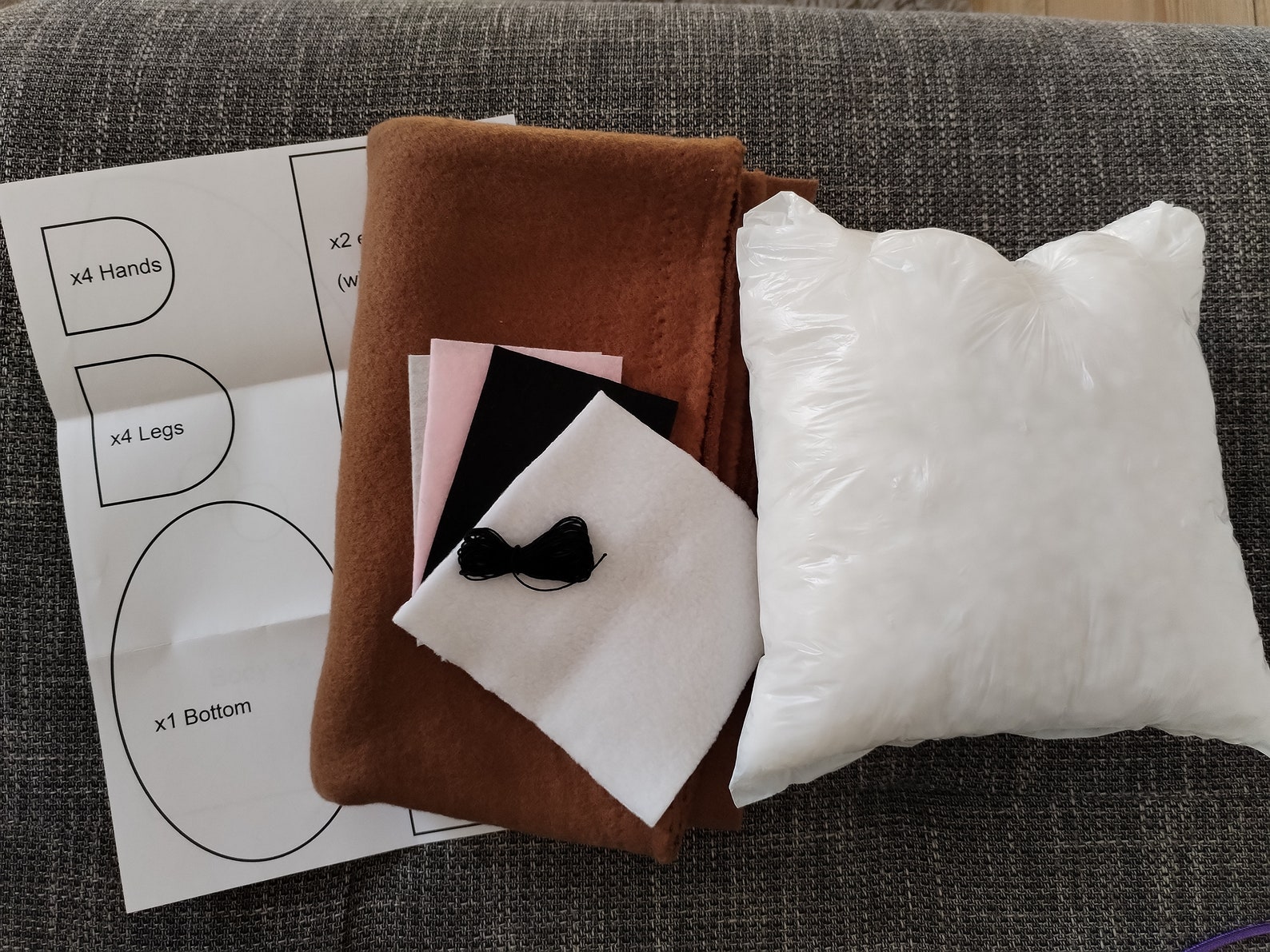 Cute Potato Toy or Sewing Kit Squishmallow Style Soft Toy Etsy