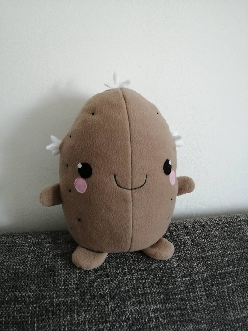 Cute Potato Toy or Sewing Kit Squishmallow Style Soft Toy Etsy