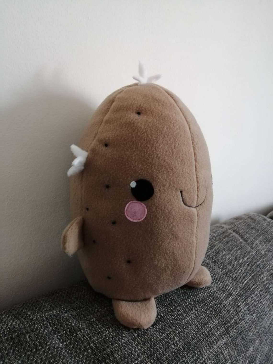Cute Potato Toy or Sewing Kit Squishmallow Style Soft Toy Etsy