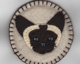 Siamese Cat Ornament