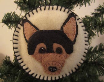 German Shepherd Ornament