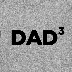 Fathers Day Gift - Dad of 3 Triplets T Shirt - Item 1266