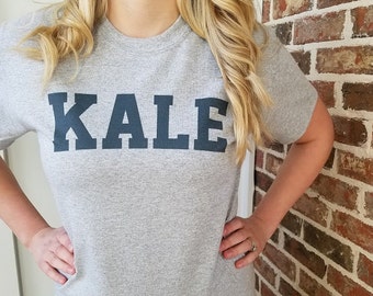 Vegan Kale Shirt - KALE T Shirt - Unisex - Item 1760