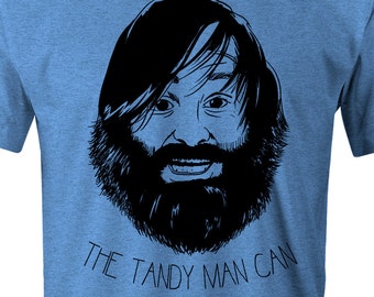 Tandy Man Can Shirt - American Apparel Cotton Unisex T-Shirt - Item 2723