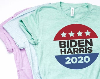 Biden Harris 2020 TShirt, Biden Harris Shirt, 2020 Election Shirt, Political TShirt, Democrat Tee, Joe Biden Tee, Kamala Harris -Item 002
