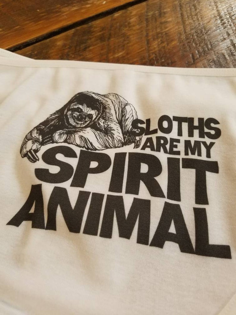 Sloth Spirit Animal Sloth Gift Lazy Person Gift Sloth | Etsy