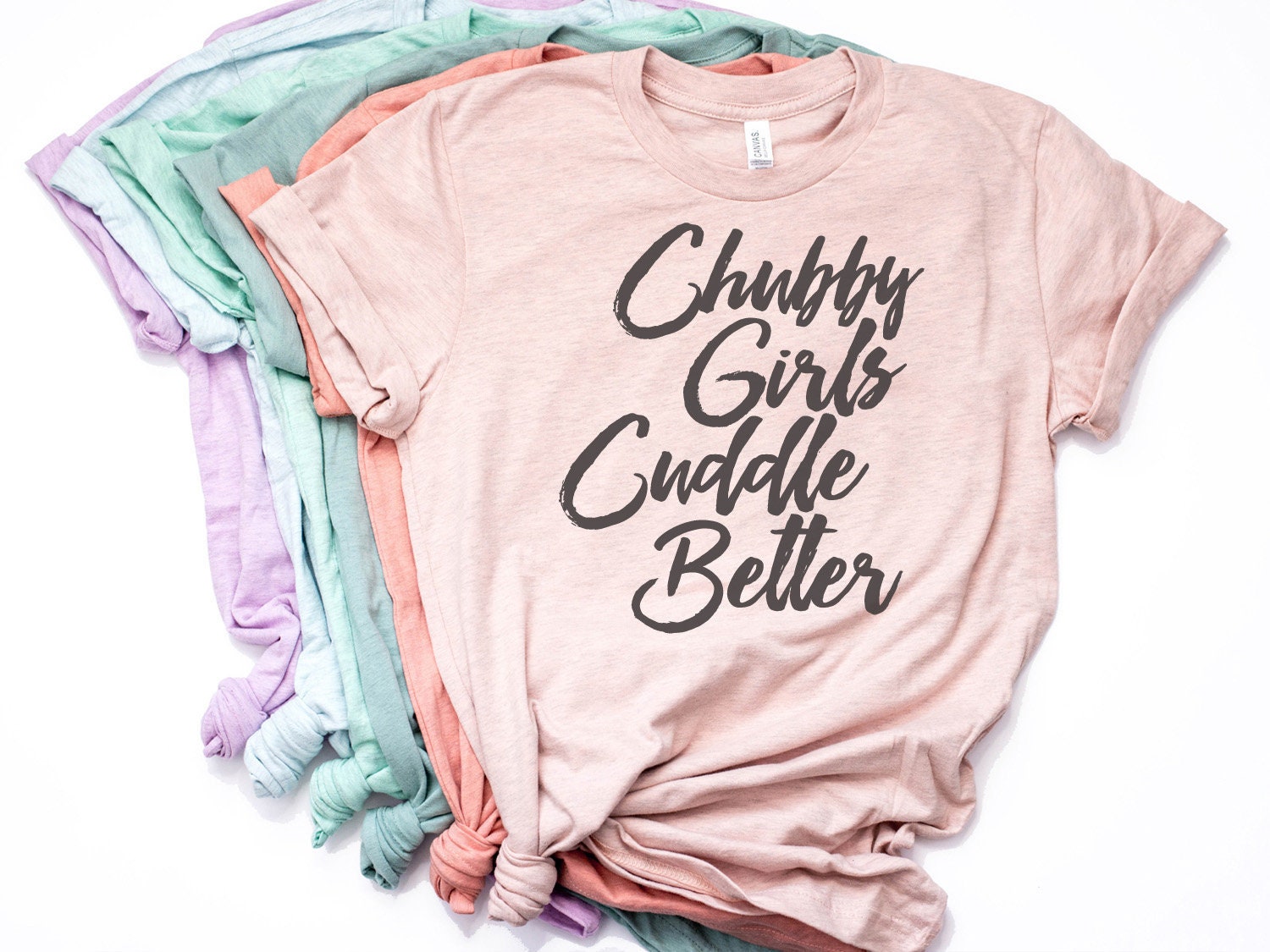 Chubby Girls Cuddle Better Plus Size 