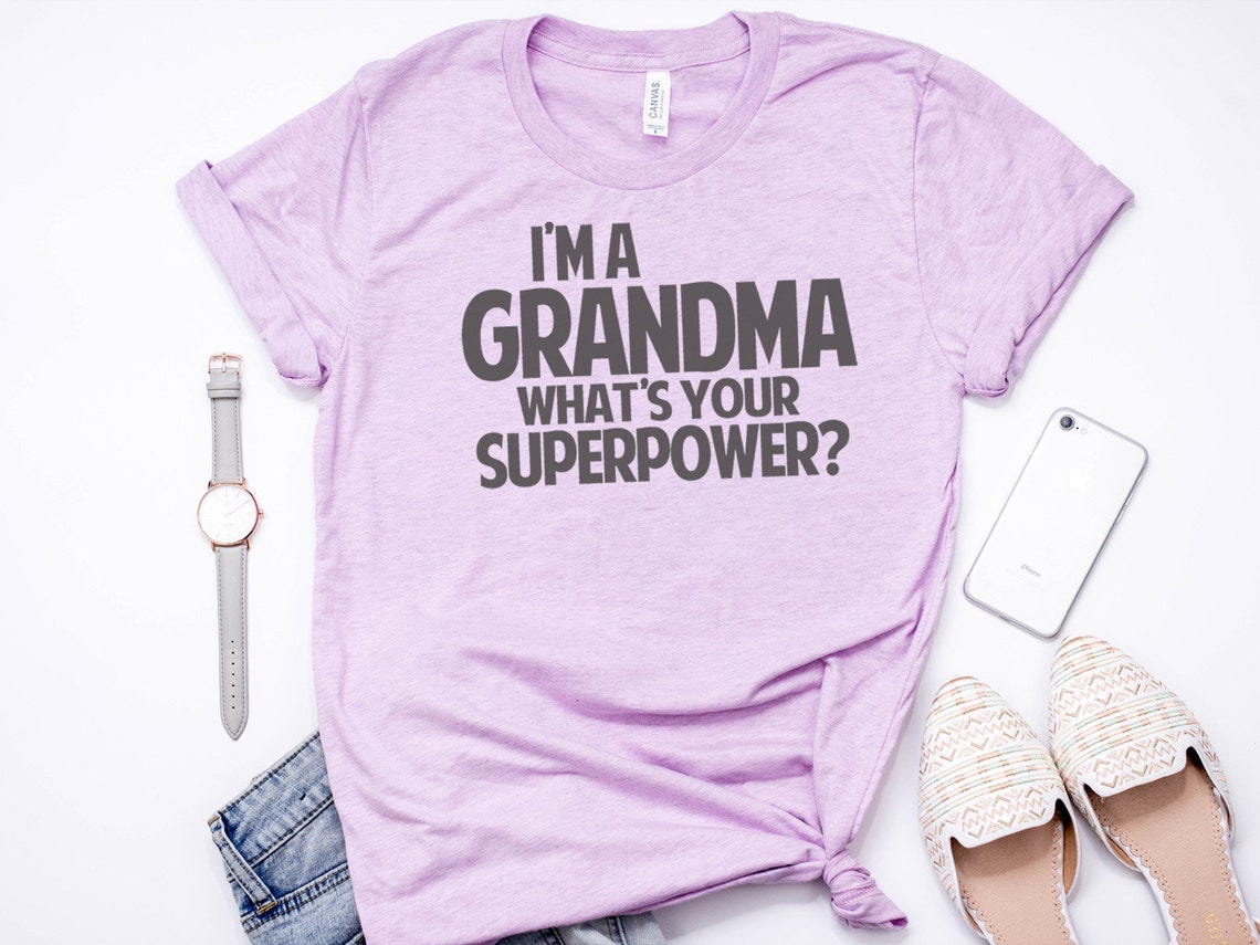 Grandma T Shirt Grandma Shirt Grandma Gift I'm a  Etsy