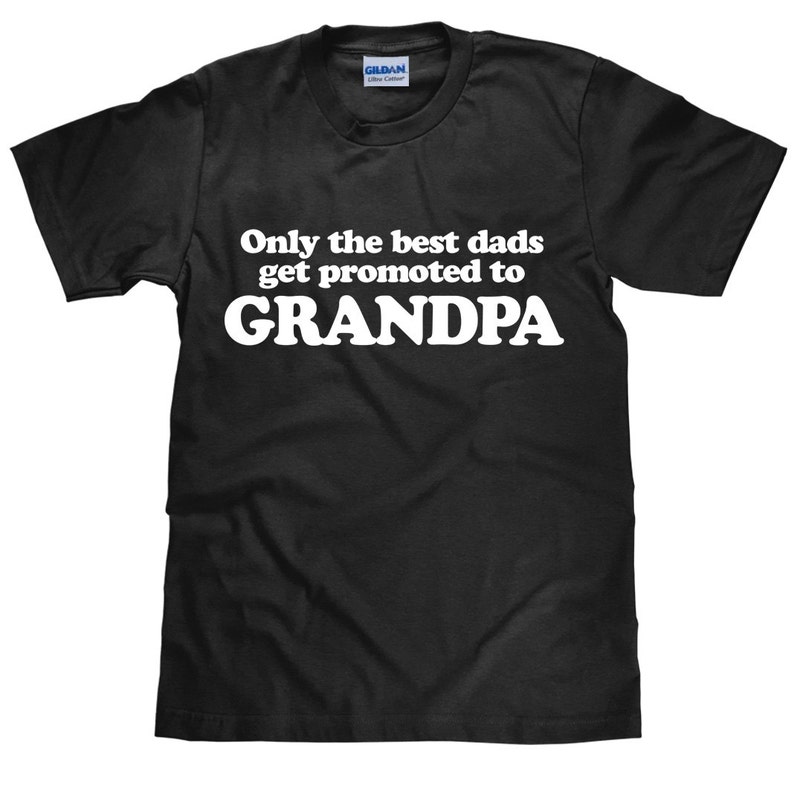 Men's Cotton T Shirt New Grandpa T Shirt Only the Best - Etsy