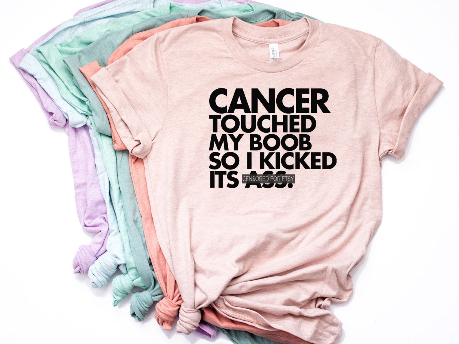 Breast Cancer Shirt Funny Cancer Shirt Cancer T Shirt Etsy
