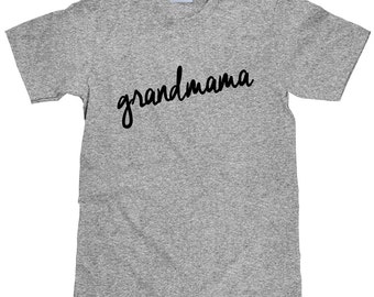 Grandmama Shirt, Grandmama, Grandmama Gift, Grandmama TShirt, Grandmama T Shirt, Grandmama Tee, New Grandmama Gift Idea - Item 1423