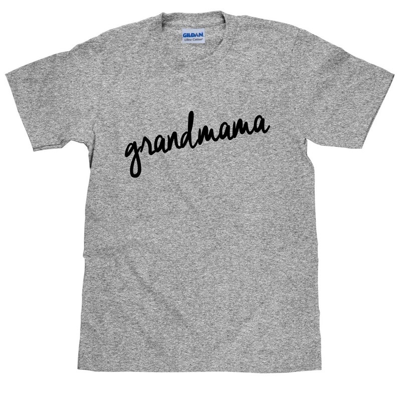 Grandmama Shirt, Grandmama, Grandmama Gift, Grandmama TShirt, Grandmama T Shirt, Grandmama Tee, New Grandmama Gift Idea Item 1423 image 1