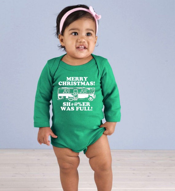 Cousin Eddie Kids Shirt, Merry Christmas Shitter's Full, Infant