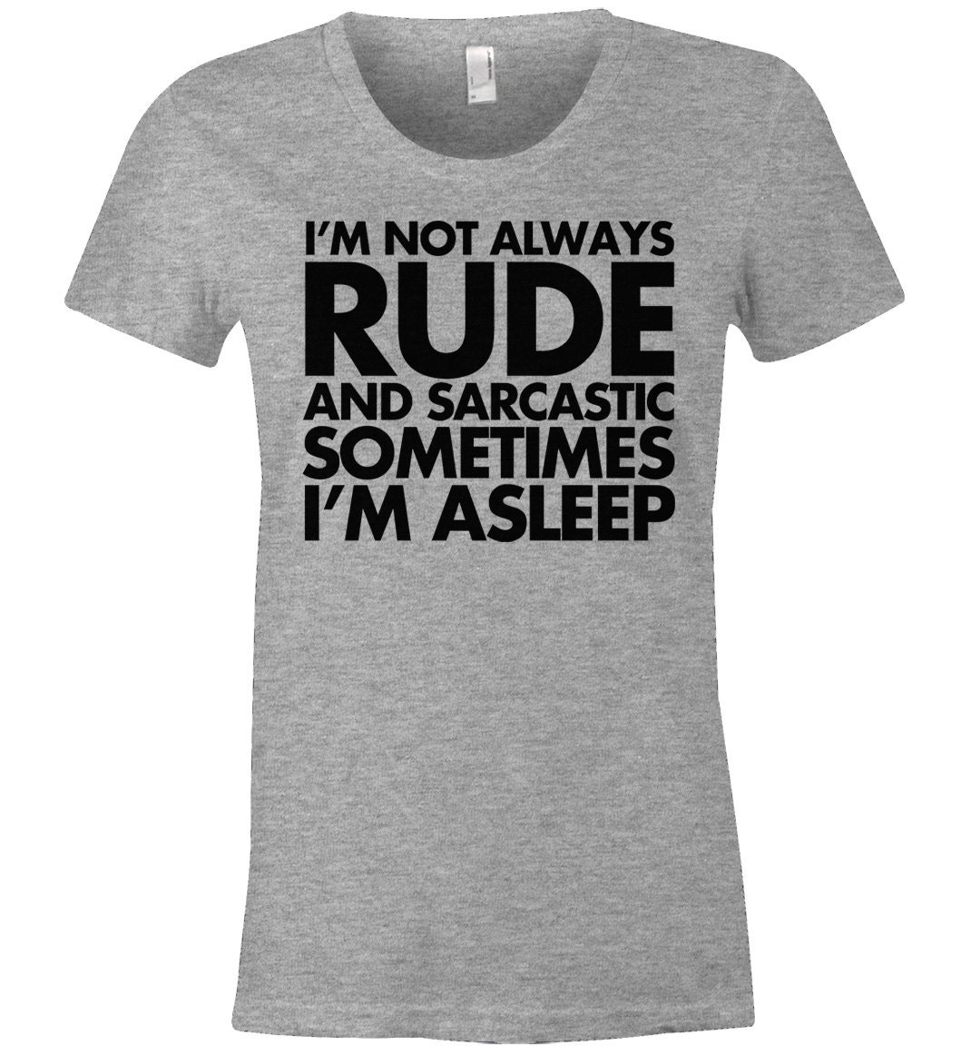 Details about Mens Womens Organic T-Shirt Rude & Sarcastic Sometimes asleep Christmas Saracasm Details about Mens Womens Organic T-Shirt Rude & Sarcastic Sometimes asleep Christmas Saracasm