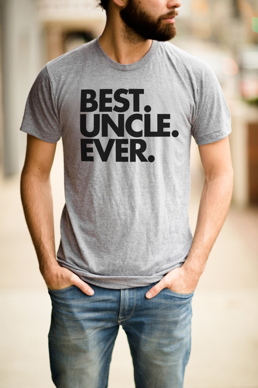 Best Uncle Ever - Awesome Uncle T Shirt - Soft American Apparel Mens ...