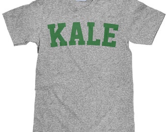 Vegan Kale Shirt - KALE T Shirt - Vegan Shirt, Vegan, Kale TShirt, Vegetarian T Shirt, Vegan Kale, Unisex - Item 2742