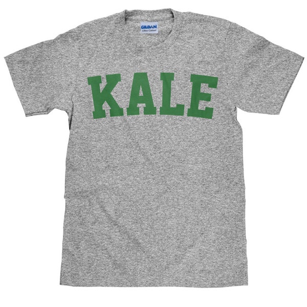 Vegan Kale Shirt - KALE T Shirt - Vegan Shirt, Vegan, Kale TShirt, Vegetarian T Shirt, Vegan Kale, Unisex - Item 2742
